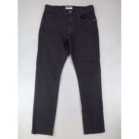 Travis Mathew Men's 30 Legacy Lightweight Jeans Black Stretch 31" Straight - Picture 1 of 8